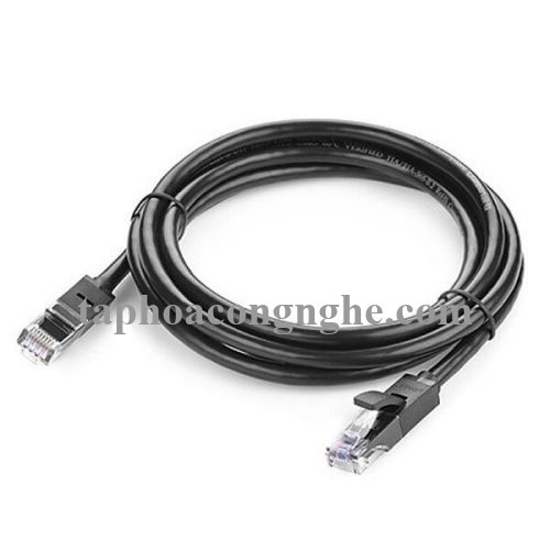 Ugreen 20158 0.5M màu đen cáp mạng cat6 utp gigabit nw102 30020158